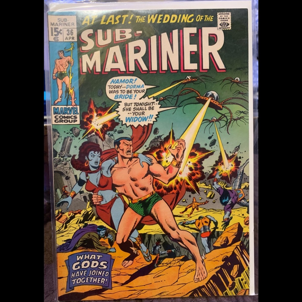 Vintage Sub-mariner “Youthquake” Comic #28 Aug. 1970